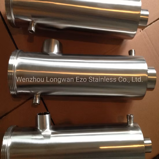 Tipo recipiente sanitario del filtro del ángulo de la malla de alambre de la categoría alimenticia del acero inoxidable